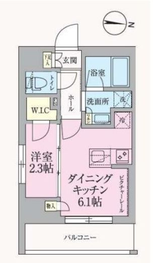 ARKMARK高円寺 (アークマーク高円寺)　501号室　間取り