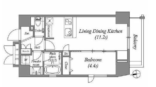 オーパスホームズ大泉学園Ⅰ　401号室　間取り