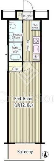 RESIDENCE SATSUMA　202号室　間取り