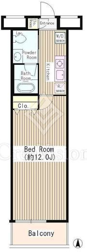 RESIDENCE SATSUMA　302号室　間取り