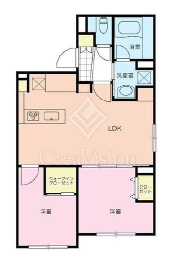 ウェルスクエア高井戸東　403号室　間取り