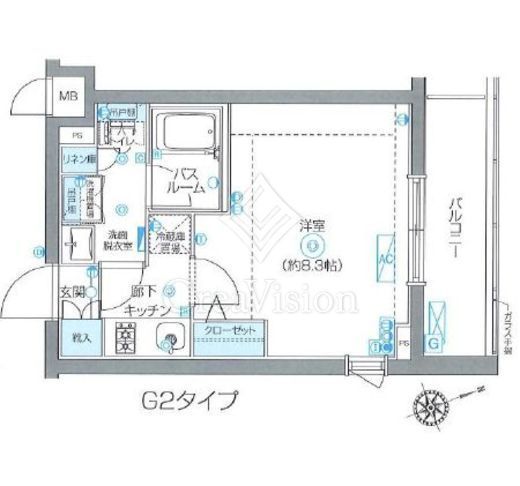 ZOOM吉祥寺イースト　507号室　間取り