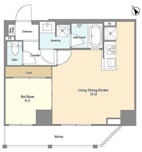 プレール・ドゥーク練馬北町　306号室　間取り