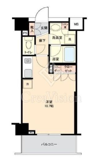 グローリオ明大前　312号室　間取り