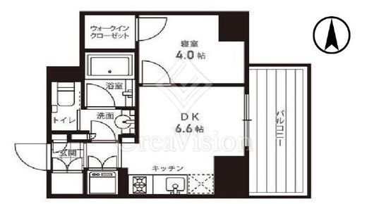 鍋横アパートメントハウス　605号室　間取り