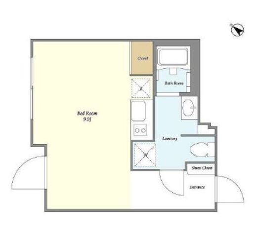 NOZOMIO premier幡ヶ谷　301号室　間取り