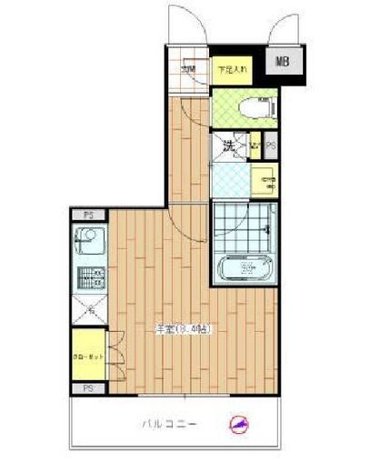 アリーチェ東高円寺　303号室　間取り