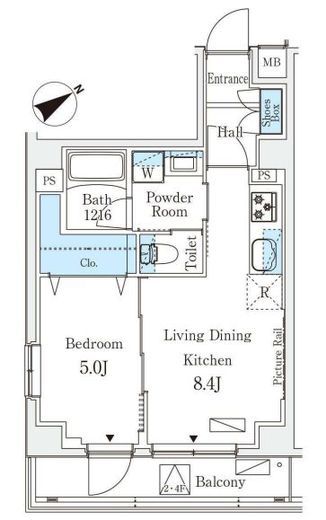STANDZ高井戸　201号室　間取り