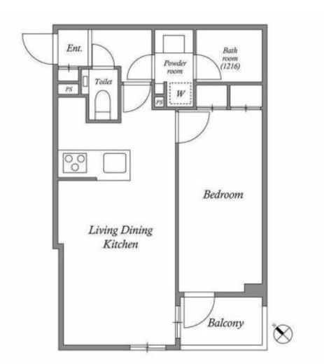 ACP RESIDENCE 新江古田　102号室　間取り