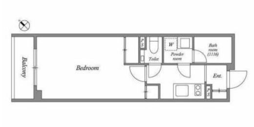 ACP RESIDENCE 新江古田　307号室　間取り