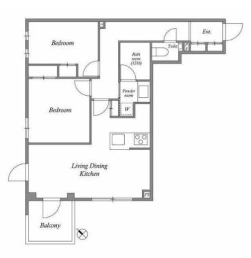 ACP RESIDENCE 新江古田　404号室　間取り