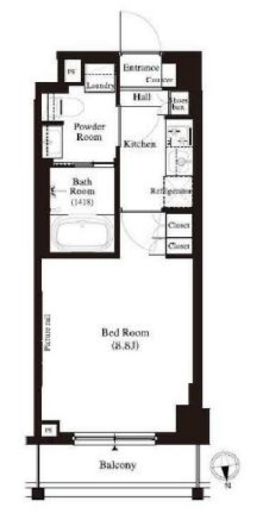 アーバンパーク江古田の森　105号室　間取り