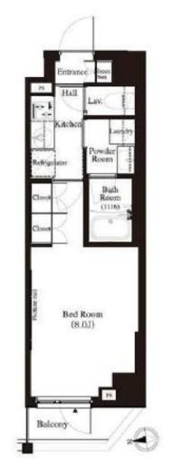 アーバンパーク江古田の森　401号室　間取り