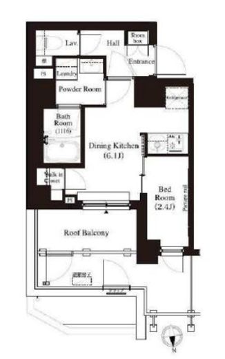 アーバンパーク江古田の森　508号室　間取り