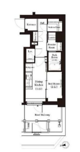 アーバンパーク江古田の森　601号室　間取り