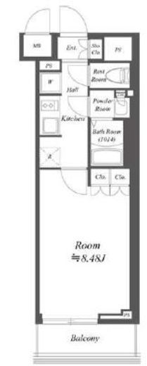 ブランシエスタ荻窪　309号室　間取り