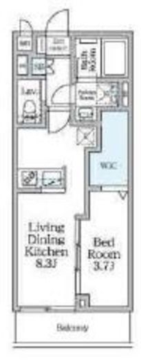 ルフォンリヴェント杉並永福　203号室　間取り