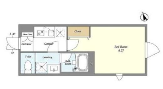 ネオアーバンレジデンス方南町　403号室　間取り