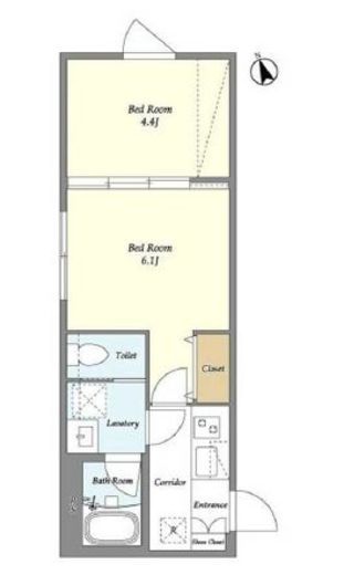 ネオアーバンレジデンス方南町　404号室　間取り