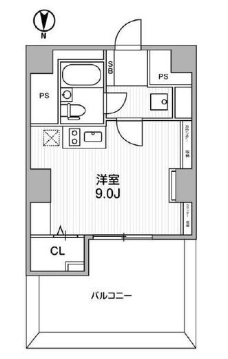 Lighthouse西新宿　901号室　間取り