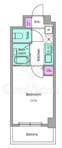 レジディア中野富士見台　203号室　間取り