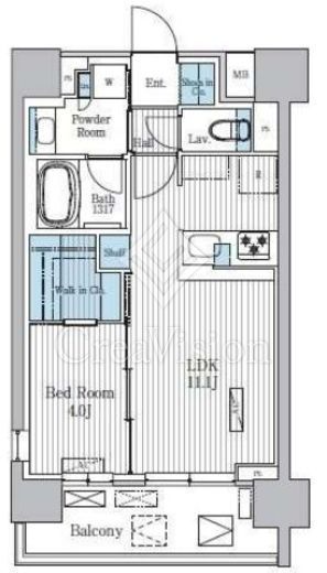 Terra蚕糸の森　501号室　間取り