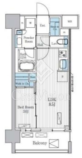 Terra蚕糸の森　502号室　間取り