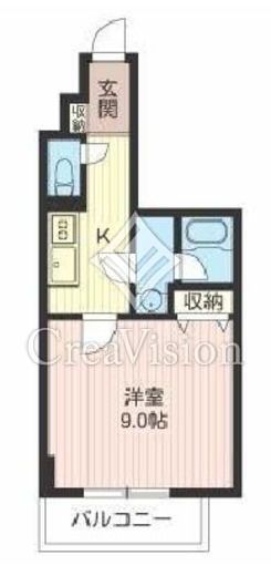 エスティメゾン秋葉原　603号室　間取り