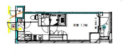 レジディア新御徒町2　901号室　間取り