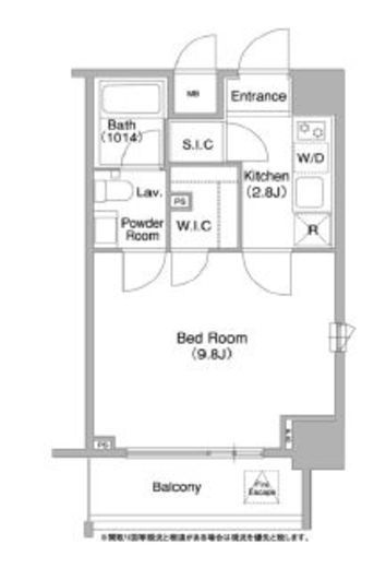 コンフォリア両国DEUX　604号室　間取り