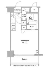 コンフォリア両国DEUX　703号室　間取り