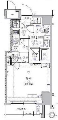 アルテシモオアゾ　302号室　間取り