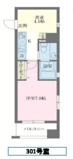 KDXレジデンス森下千歳　1001号室　間取り