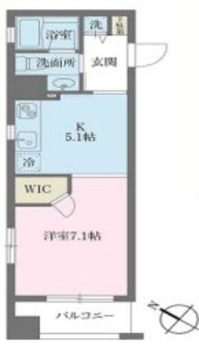 KDXレジデンス森下千歳　506号室　間取り