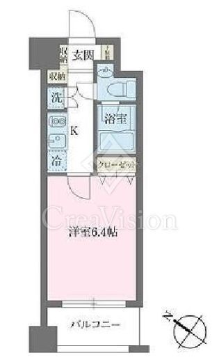 KDXレジデンス森下千歳　902号室　間取り