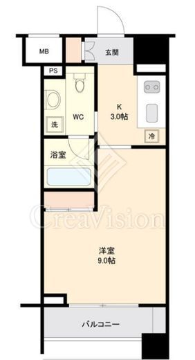 TLRレジデンス両国　502号室　間取り