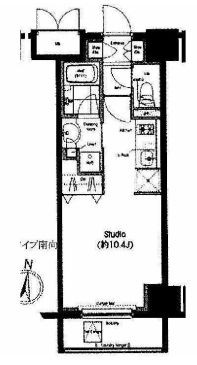 レジデンス両国駅前　1004号室　間取り