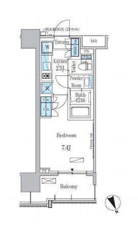 パークアクシス浅草・田原町　902号室　間取り