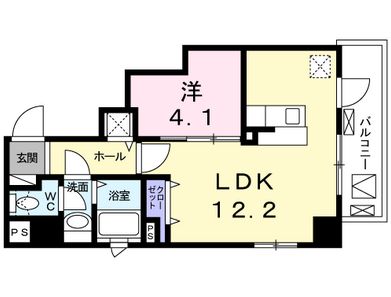 ローヤルマンション　207号室　間取り