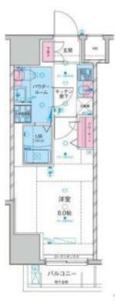 ジェノヴィア浅草駅前スカイガーデン　903号室　間取り