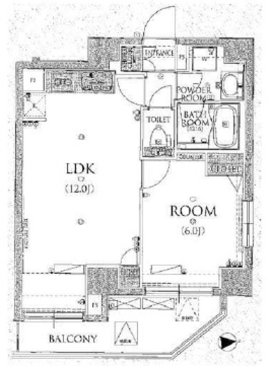 アルテシモストーリア　701号室　間取り