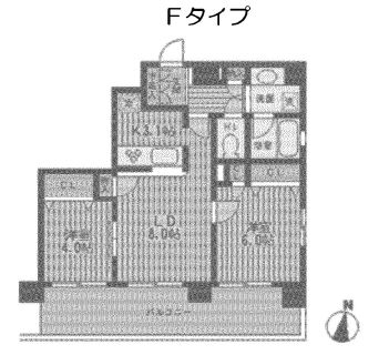 レジディア両国　603号室　間取り