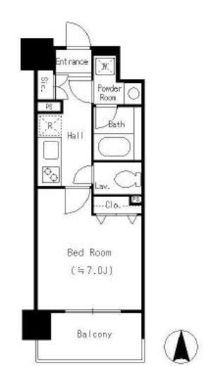 パークフィルヴェール　304号室　間取り