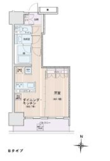 エスティメゾン錦糸町2　306号室　間取り