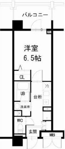 プライムアーバン錦糸公園　306号室　間取り