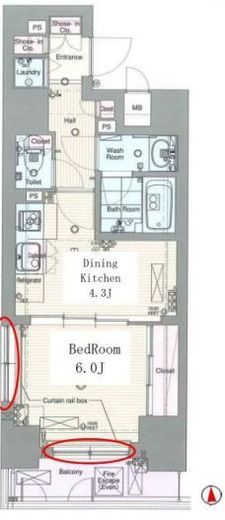 レガロ新御徒町ステーションパレス　302号室　間取り