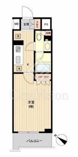 HF両国レジデンス　403号室　間取り