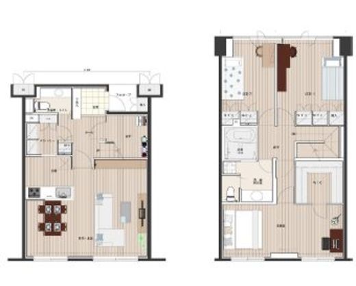 リバーサイド隅田セントラルタワーパレス　3207号室　間取り