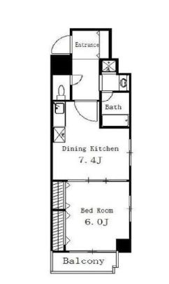 シティスパイア蔵前　601号室　間取り