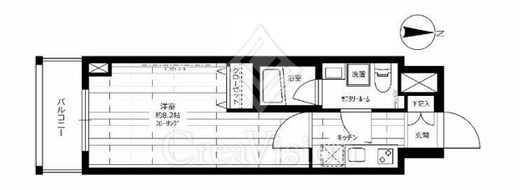 ステージグランデ菊川　505号室　間取り